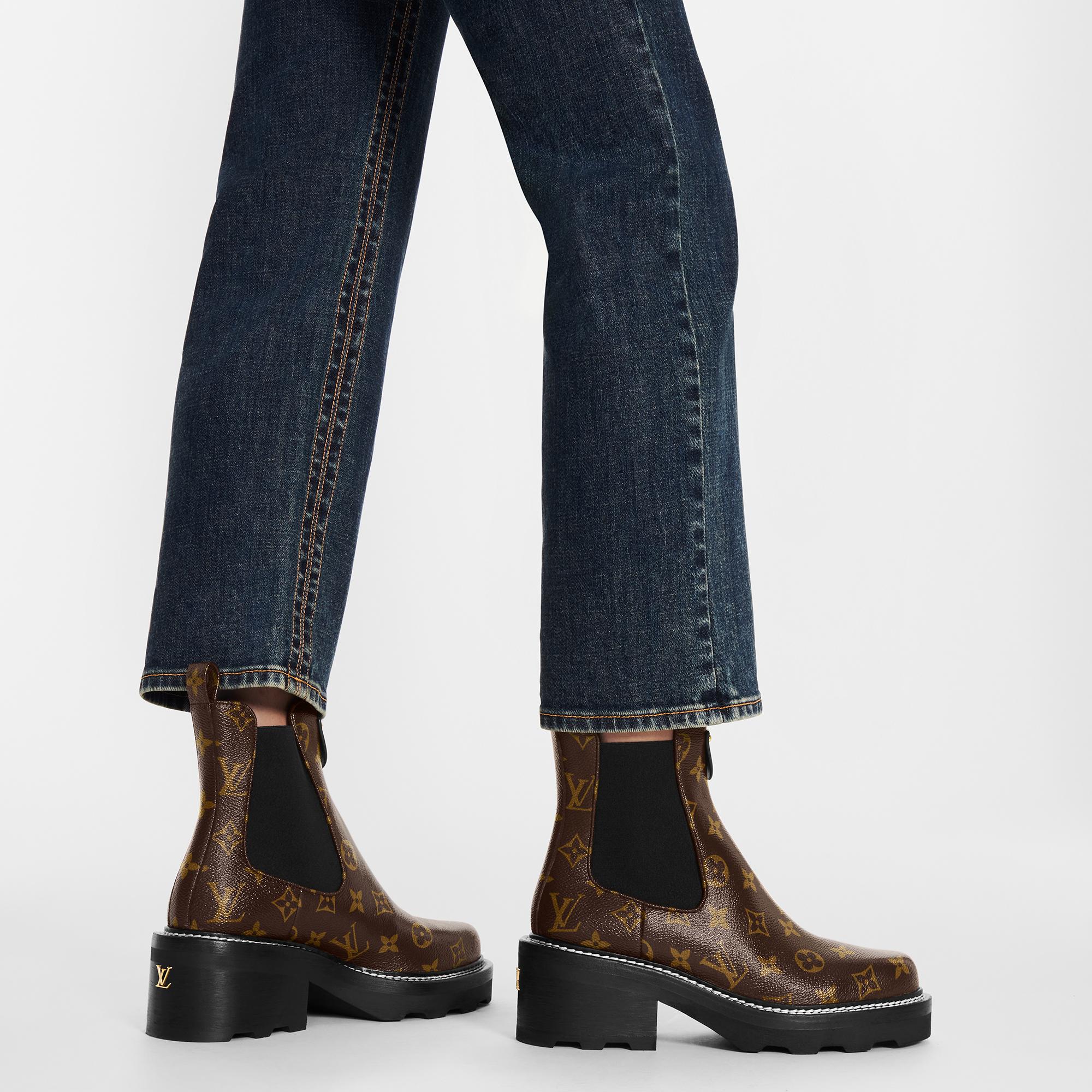 Louis vuitton chelsea store boots womens